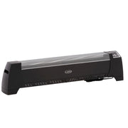Lasko 5624 1500W Low Profile Silent Room Heater with Digital Display Black